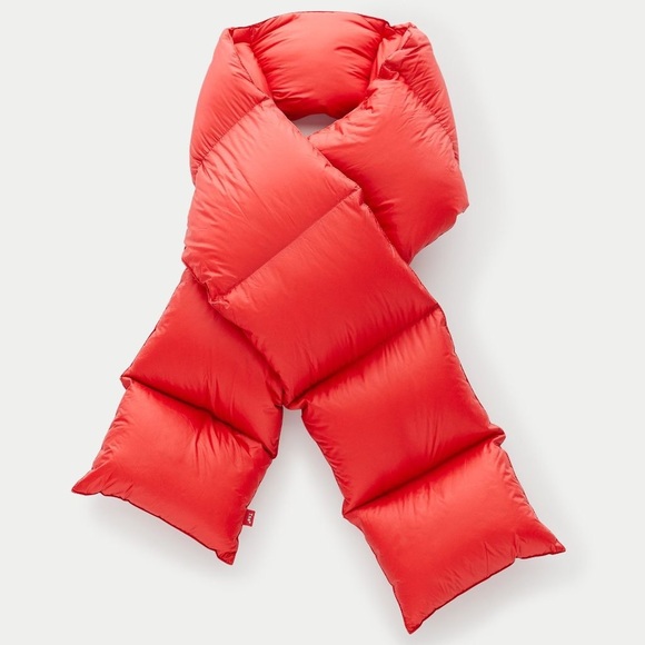 Aritzia Accessories - Aritzia / Tna The Super Puff™ Red Scarf